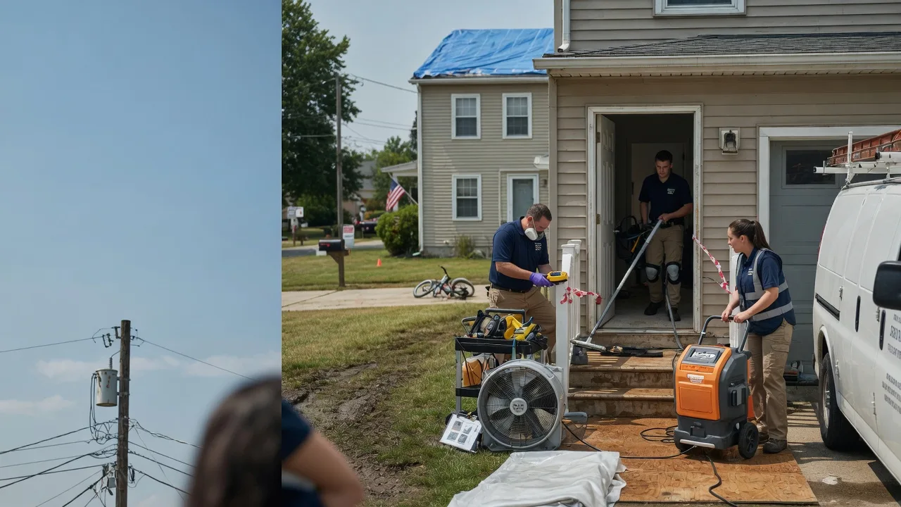 Water Damage Repair in Onida, SD near me